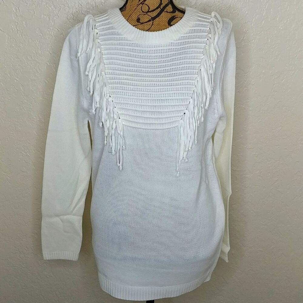 Blush‎ Noir Sweater Cream Size L